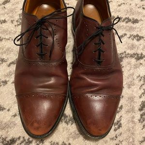 Allen Edmonds Size 11.5 EEE Dark Chili Colored